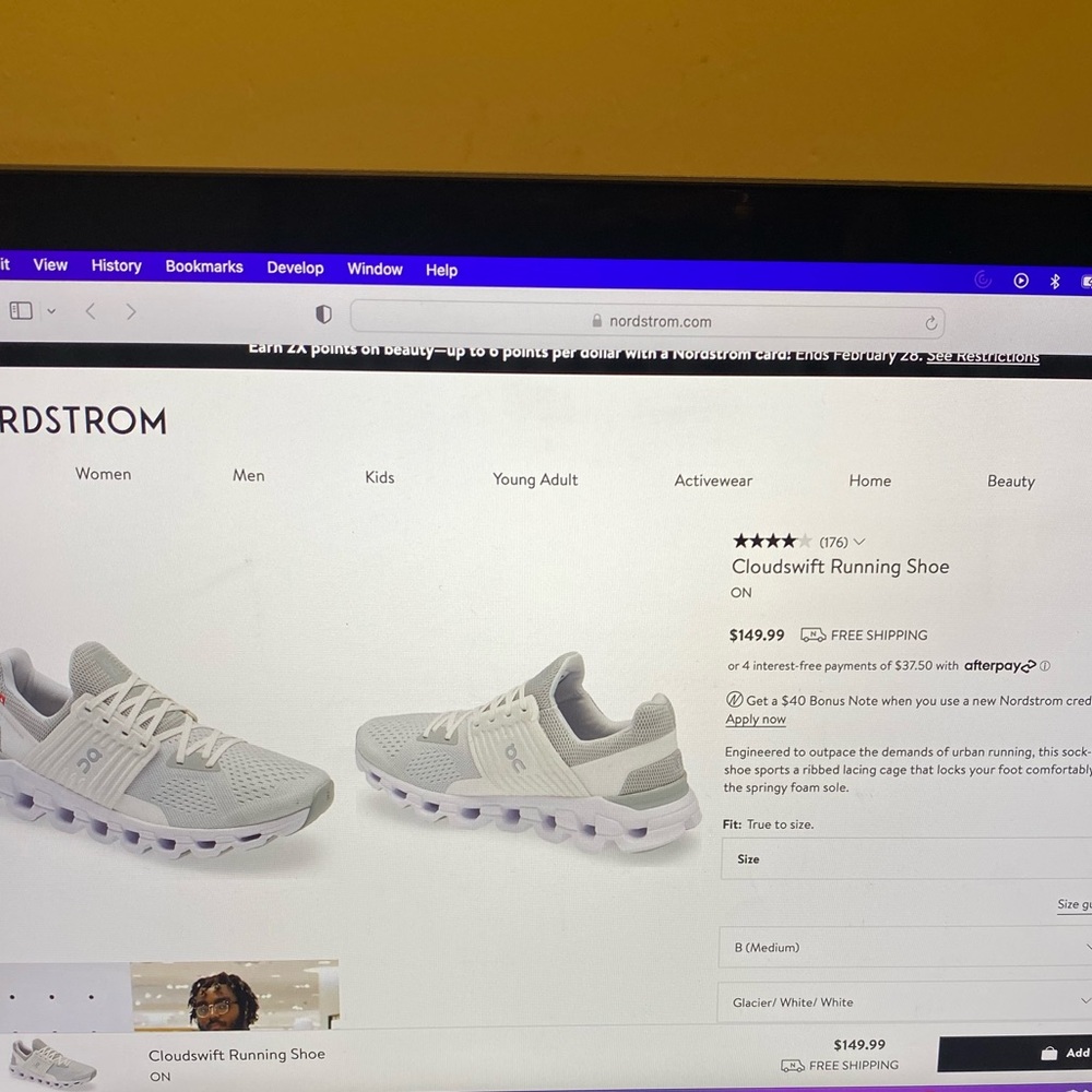 On Cloud - Cloudwhite Tennis Shoes